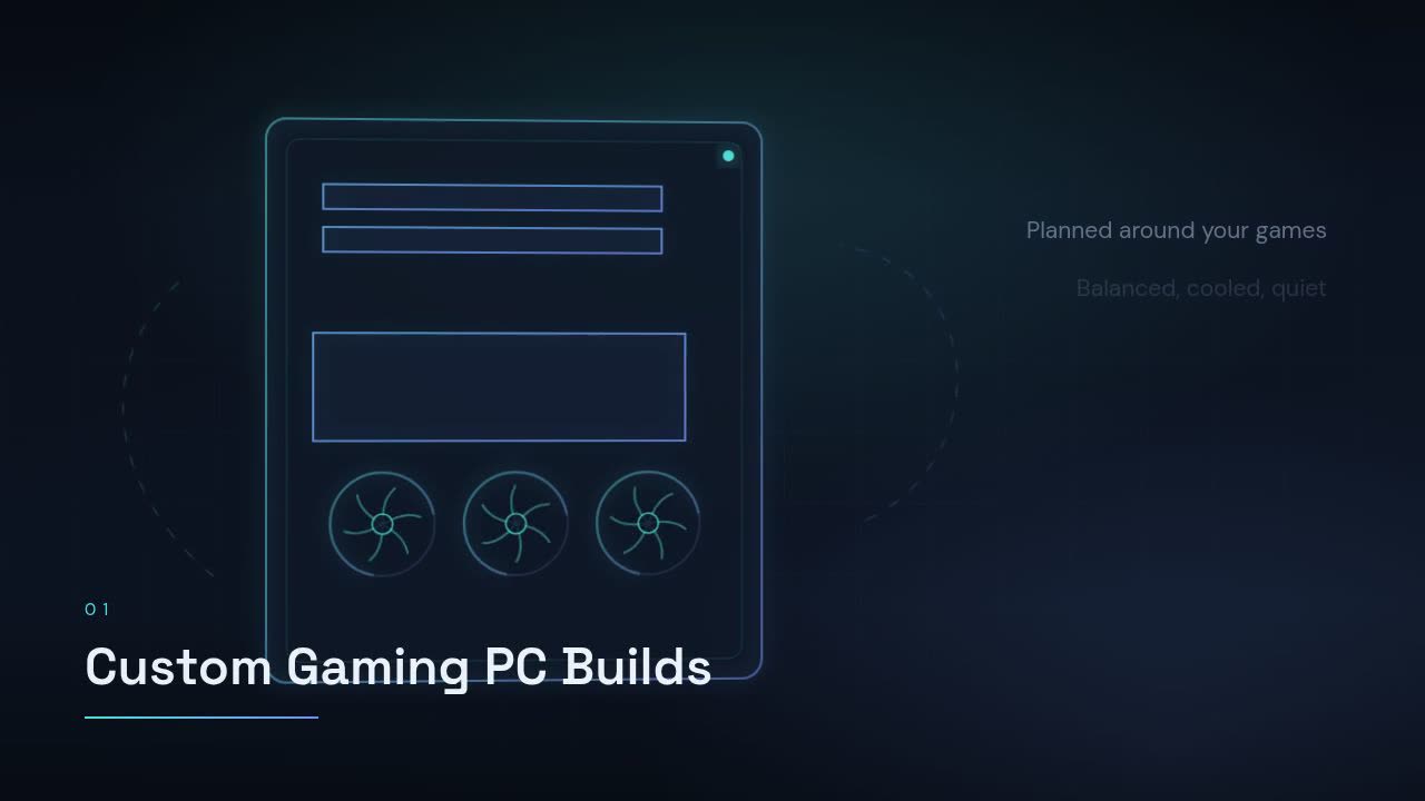Cyber Dynamics Solutions showreel: custom gaming PC builds, tech repairs, IT support and cyber-security training
